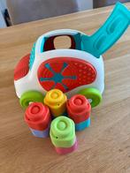 Speelgoed auto met blokken - nette staat!, Kinderen en Baby's, Speelgoed | Babyspeelgoed, Ophalen, Zo goed als nieuw, Auto, Met wieltjes