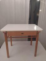 Vintage Herlag schooltafeltje met laatje, Ophalen, Gebruikt, Tafel(s)