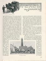 texel oud artikel, Verzamelen, Foto's en Prenten, Gebruikt, Ophalen of Verzenden, Voor 1940, Prent