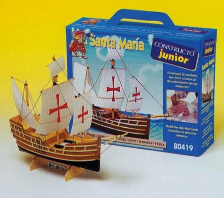 Modelbouw zeilboot Constructo Junior Santa Maria, Hobby en Vrije tijd, Modelbouw | Boten en Schepen, Nieuw, Ophalen of Verzenden