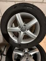 Vw velgen met winterbanden, Auto-onderdelen, Banden en Velgen, Ophalen, 15 inch, Banden en Velgen, Winterbanden