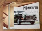 Brochure MG Magnette Mark IV, Ophalen of Verzenden, Zo goed als nieuw, Overige merken