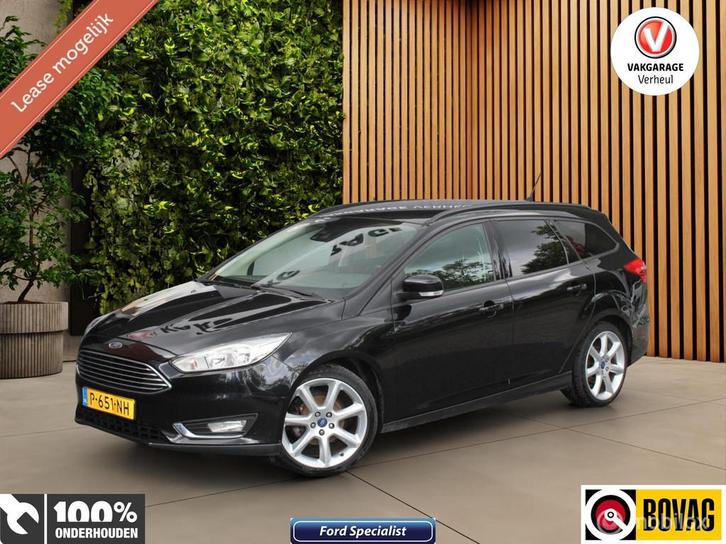 Ford Focus Wagon 1.0 Titanium Edition|125Pk|Trekhaak|Navi, Auto's, Ford, Bedrijf, Te koop, Focus, ABS, Airbags, Airconditioning