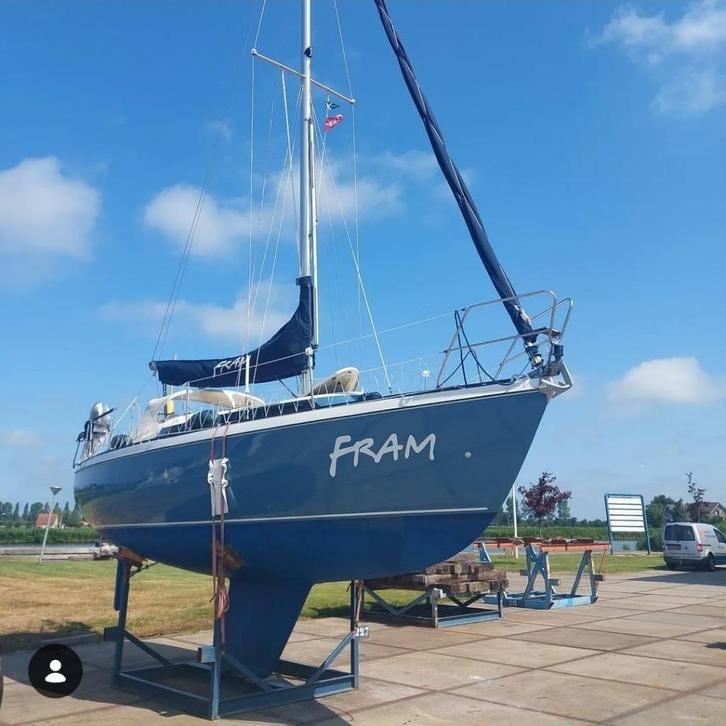 Friendship 28 met nieuwe motor, Watersport en Boten, Kajuitzeilboten en Zeiljachten, Zo goed als nieuw, Tourjacht of Cruiser, Polyester