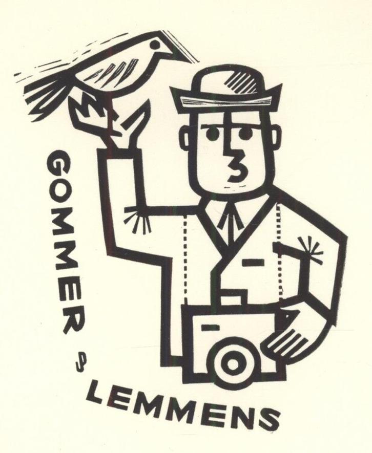 1096 Ex Libris België : Piet Janssens, z.j., Antiek en Kunst, Kunst | Etsen en Gravures, Verzenden