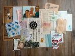 Junkjournal artjournal scrapbook pakket van alles wat., Ophalen of Verzenden, Zo goed als nieuw, Papier of Karton, Overige merken