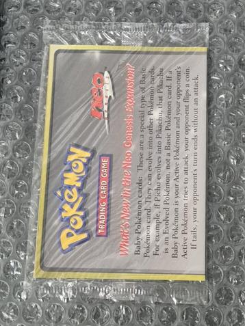 Sealed Marill 29 WOTC Black Star Promo Pokemon Kaart! beschikbaar voor biedingen