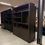 vakken kast bruin eiken fineer Japandi 180x220cm, Ophalen, Nieuw, 25 tot 50 cm, Minder dan 100 cm