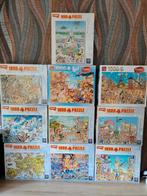 10 Comic Puzzels - 1000 Stukjes, Ophalen of Verzenden, 500 t/m 1500 stukjes, Gebruikt, Legpuzzel