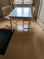 keukentafel, Huis en Inrichting, Tafels | Eettafels, Ophalen, Gebruikt, 100 tot 150 cm, 50 tot 100 cm