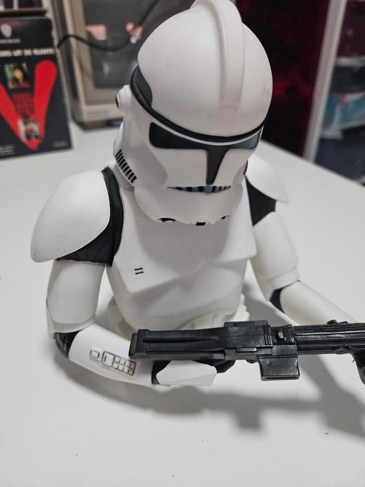 Star Wars Clone Wars Stormtrooper Spaarpot, Verzamelen, Poppetjes en Figuurtjes, Zo goed als nieuw, Ophalen of Verzenden