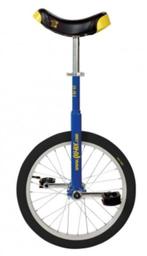 QU-AX Eenwieler Luxus 18-inch kleur blauw= aanbieding =grati, Ophalen of Verzenden, Nieuw, Trapvoertuig