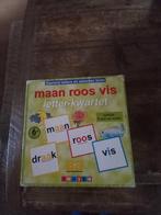 Maan Roos vis letter kwartet, Ophalen of Verzenden, Gebruikt, Kwartet(ten)