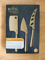 Royal van Kempen & Begeer Kaasmessenset - Nieuw, Ophalen of Verzenden, Nieuw, Rvs of Chroom, Bestekset