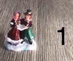 Div kerst beeldjes voor het kerst dorp DEEL 1, Diversen, Ophalen, Zo goed als nieuw
