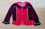 Luxe paars roze pietenpak shirt meisje 5-7 jaar, Diversen, Sinterklaas, Ophalen of Verzenden, Zo goed als nieuw
