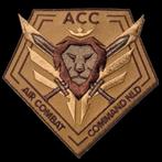 Exclusieve ACC Embleem., Verzenden, Luchtmacht, Nederland, Embleem of Badge
