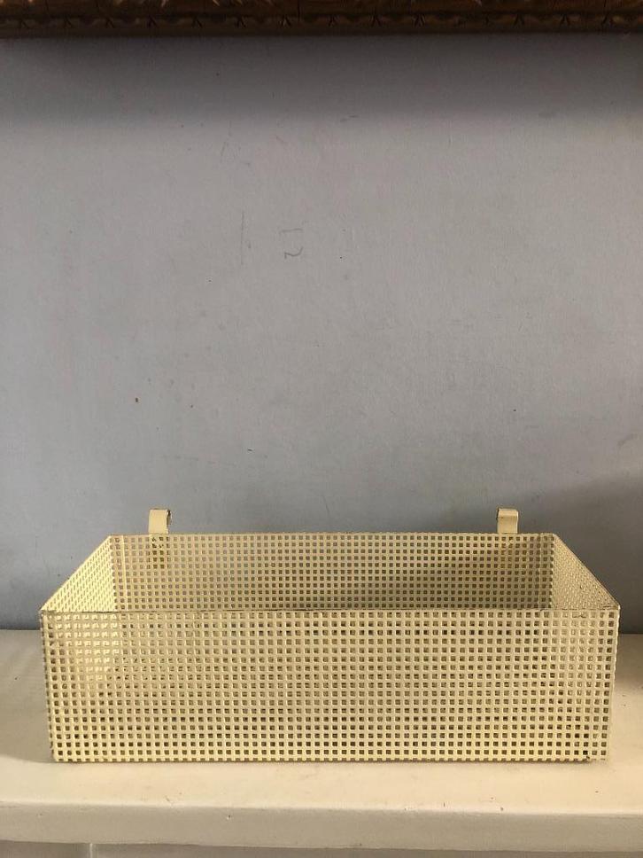 Vintage Pilastro opbergrekje - jaren 50 ., Huis en Inrichting, Woonaccessoires | Overige, Gebruikt, Ophalen of Verzenden