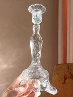 Glazen Maria kandelaar - persglas religieus, Antiek en Kunst, Ophalen of Verzenden