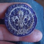 Scouting Embleem Textiel Franse Lelie, Verzenden, Gebruikt, Embleem, Speld of Insigne
