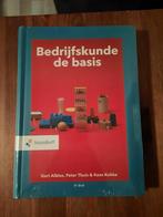Bedrijfskunde de basis NIEUW, Boeken, Studieboeken en Cursussen, Gert Alblas, Nieuw, Beta, HBO