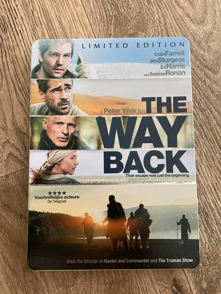 The Way Back - Limited Edition DVD Boxset, Cd's en Dvd's, Dvd's | Actie, Zo goed als nieuw, Actie, Boxset, Vanaf 12 jaar, Ophalen of Verzenden