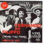 Top 40- Single van Milly Scott- Eurovisie Songfestival 1966, Ophalen of Verzenden, Gebruikt, Pop