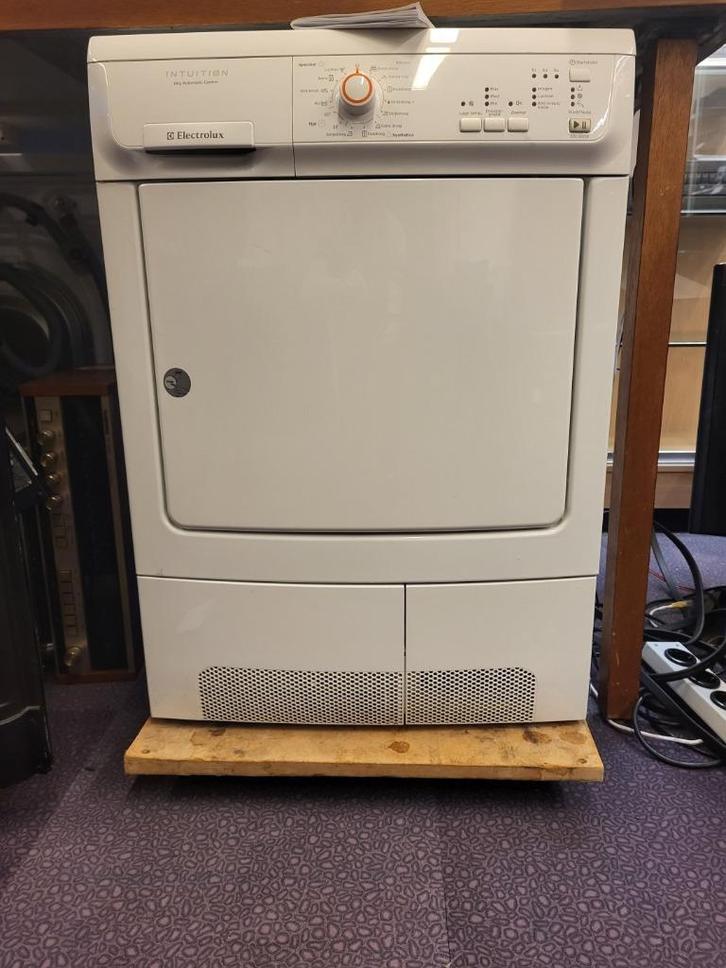 Condensdroger Indesit met 6 maanden garantie, Witgoed en Apparatuur, Wasdrogers, Gebruikt, Condens, Voorlader, 6 tot 8 kg, 85 tot 90 cm