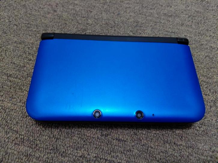 Nintendo 3ds xl, Spelcomputers en Games, Spelcomputers | Nintendo 2DS en 3DS, Refurbished, 3DS, Blauw, Met games, Ophalen of Verzenden