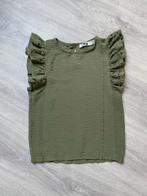 Legergroen shirtje, Ophalen of Verzenden, Zo goed als nieuw, Meisje, Shirt of Longsleeve