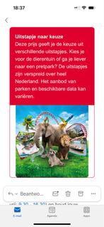 4 kaartjes postcodeloterij, Tickets en Kaartjes, Drie personen of meer, Ticket of Toegangskaart