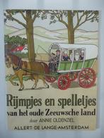 boek RIJMPJES EN VERSCHJES VAN HET OUDE ZEEUWCHE LAND, Ophalen of Verzenden, 20e eeuw of later, Annie Oldenziel