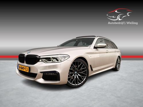 BMW 5-serie Touring 520i M-Sport / pano / tr.hk / camera / 2, Auto's, BMW, Bedrijf, Te koop, 5-Serie, ABS, Achteruitrijcamera
