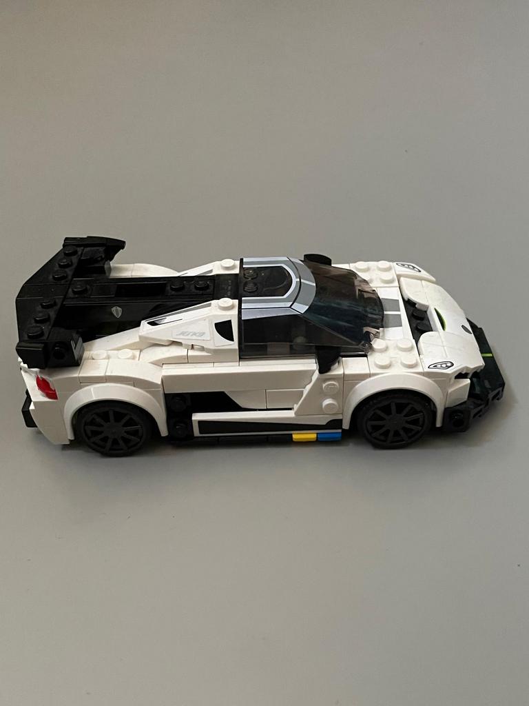 Lego speed champions koeningsegg jesko, Ophalen of Verzenden, Zo goed als nieuw