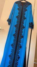 Te koop takshita takchita Marokkaanse jurk caftan, Ophalen of Verzenden, Zo goed als nieuw, Blauw, Overige typen