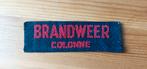 Naamlint Brandweer Colonne, Ophalen of Verzenden, Landmacht, Nederland, Embleem of Badge