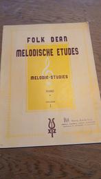 Mooie Melodische Etudes door Folk Dean., Klassiek, Les of Cursus, Nieuw, Ophalen of Verzenden