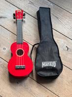 Rode Mahalo Ukelele, Muziek en Instrumenten, Overige Muziek en Instrumenten, Ophalen, Zo goed als nieuw