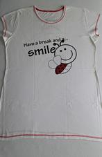 Nachthemd met korte mouwen, mt. 46, Ophalen of Verzenden, Zo goed als nieuw, Maat 46/48 (XL) of groter