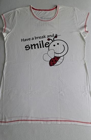 Nachthemd met korte mouwen, mt. 46 beschikbaar voor biedingen