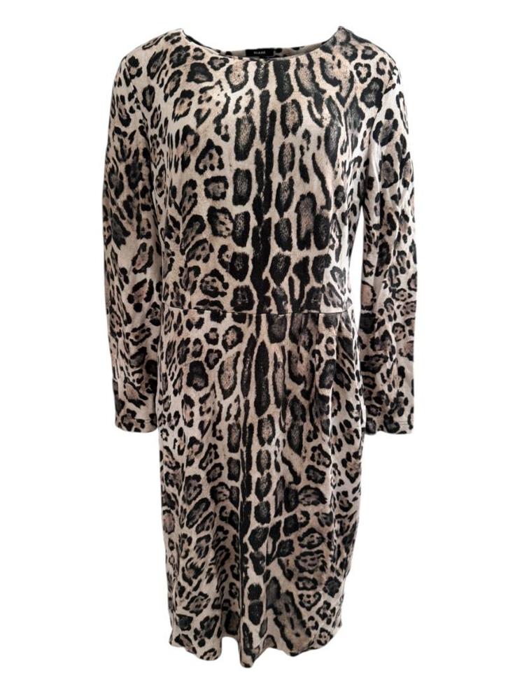 Riani jurk XL, Kleding | Dames, Jurken, Zo goed als nieuw, Maat 46/48 (XL) of groter, Bruin, Onder de knie, Ophalen of Verzenden