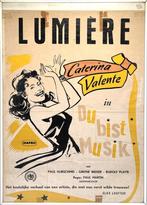 Poster  "Caterina Valente ", Ophalen of Verzenden, Gebruikt, Reclamebord