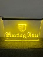Mooie Hertog Jan led lamp 20x30cm, Verzamelen, Biermerken, Ophalen of Verzenden, Nieuw, Reclamebord, Plaat of Schild, Hertog Jan