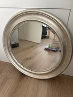 Zilverkleurige ronde Spiegel - 71 cm -, Ophalen, Rond, Zo goed als nieuw, Minder dan 100 cm