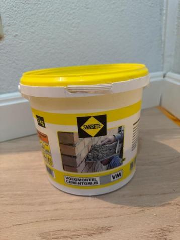 Sarkete voegmortel cementgrijs, 4 kg beschikbaar voor biedingen