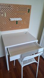 IKEA Kinderbureau + Stoel + Verzamelbord, Ophalen, Zo goed als nieuw, Tafel(s) en Stoel(en)