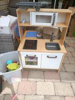 keukentje met accessoires, Kinderen en Baby's, Ophalen, Gebruikt, Hout, Speelkeuken-accessoire
