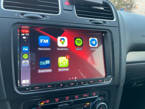Apple CarPlay/Android RNS 510 9INCH Autoradio VW-SEAT-SKODA, Auto diversen, Autoradio's, Nieuw, Ophalen of Verzenden