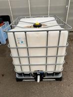 IBC tank 1000 liter, Tuin en Terras, Ophalen, Kunststof, Gebruikt, Met kraantje