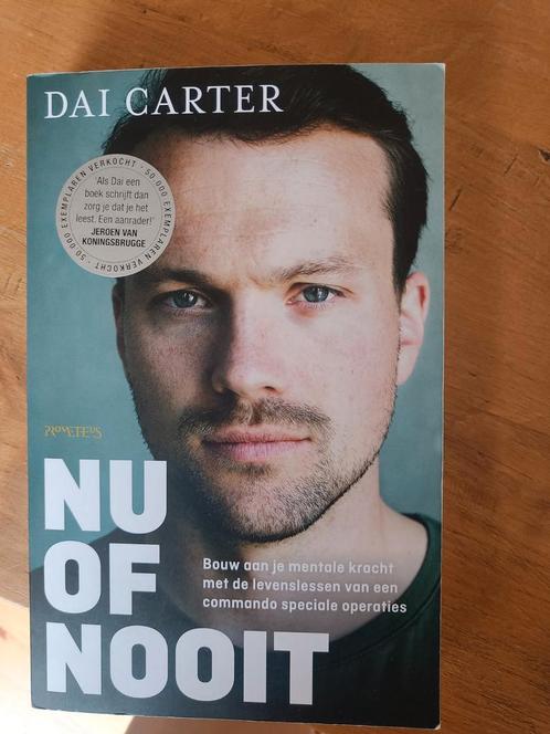 Dai Carter - Nu of nooit, Boeken, Overige Boeken, Zo goed als nieuw, Ophalen of Verzenden